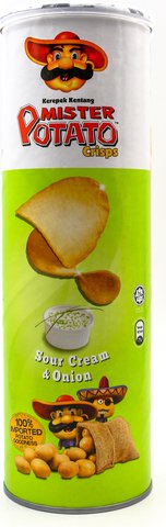 Mister Potato Sour Cream & Onion Crisps 100 g