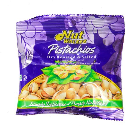 Nutwalker Dry & Roasted Salted Pistachios 35 g
