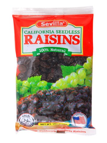 Sevilla California Seedless Raisins 100 g