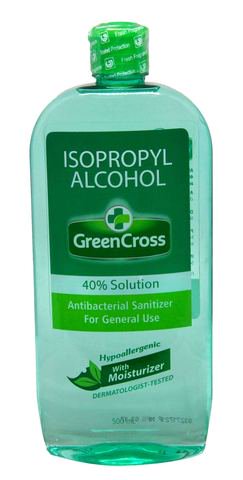 Green Cross Isopropyl Alcohol 40% Solution With Moisturizer 500 ml