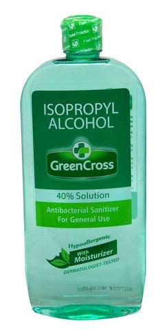 Green Cross Isopropyl Alcohol 40% Solution With Moisturizer 250 ml