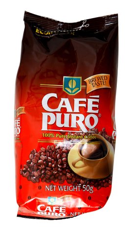 Cafe Puro Instant Coffee Econo Pack 50 g