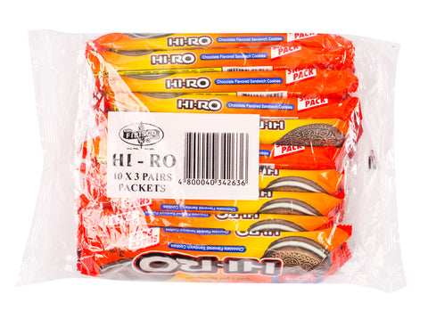 Hi-Ro Chocolate Sandwich Cookies 10 pcs /pack