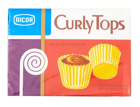 Ricoa Curly Tops Pack (12 pcs) 60 g