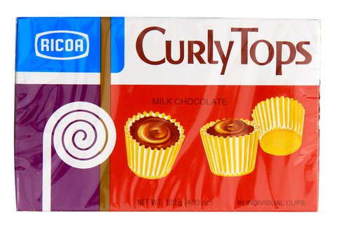 Ricoa Curly Tops Box 120 g