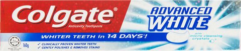 Colgate Toothpaste Advanced White 160 g
