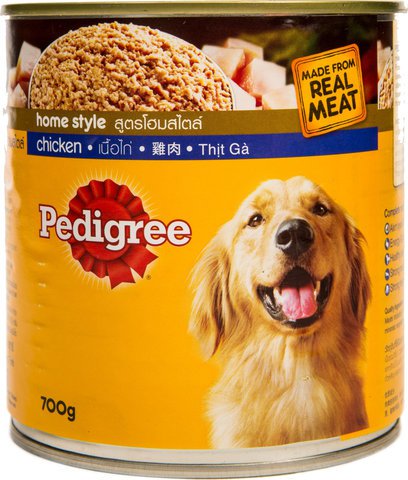 Pedigree Adult Chicken & Liver Dog Food 700 g