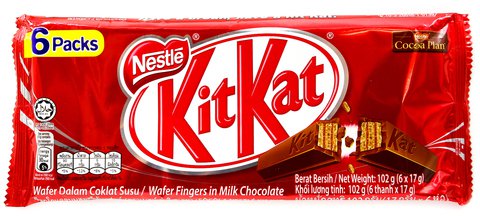 KitKat 6 Packs Chocolate 6 pcs /pack