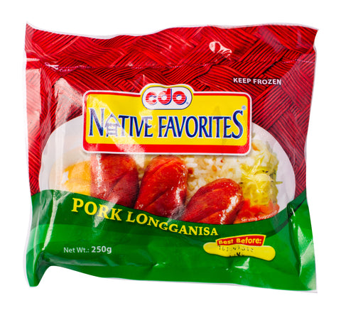 CDO Native Favorites Pork Longganisa 250 g