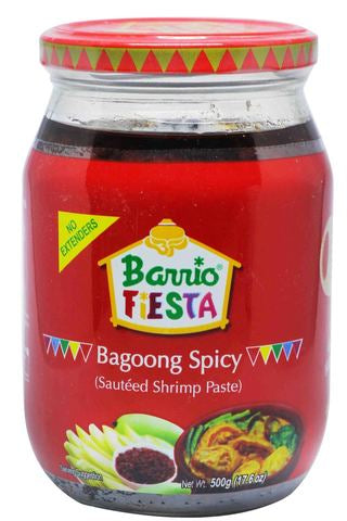 Barrio Fiesta Bagoong Spicy (Sauteed Shrimp Paste) 500 g