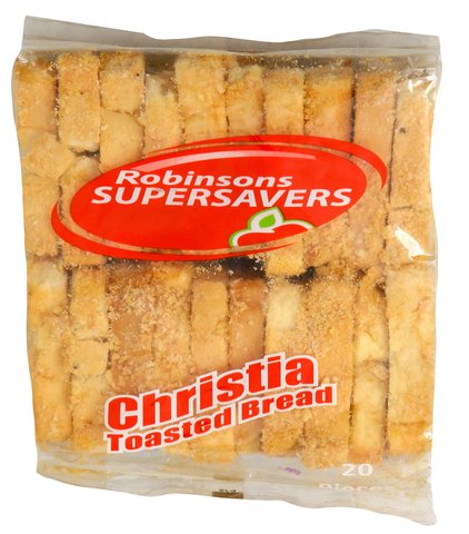 Robinsons Supersavers Christia Toasted Bread (20 pcs) 50 g