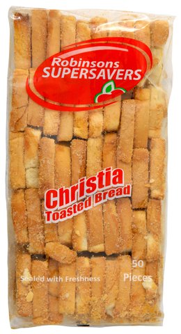 Robinsons Supersavers Christia Toasted Bread 50 pcs /pack