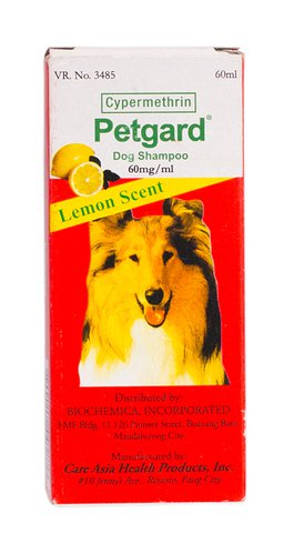 Petgard Dog Shampoo Lemon Scent 60 ml