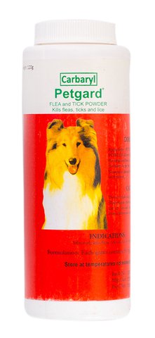 Petgard Flea &amp; Tick Dog Powder 120 g
