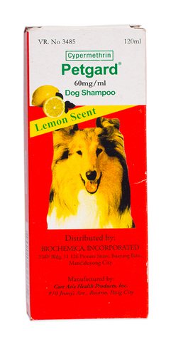 Petgard Dog Shampoo Lemon Scent 120 ml