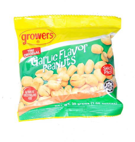 Growers Garlic Flavor Peanuts 30 g