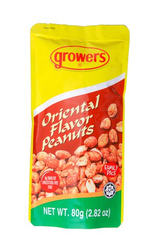 Growers Oriental Flavor Peanuts 80 g