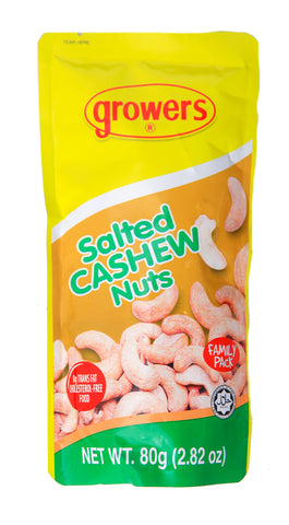 Growers Salted Cashew Nuts 80 g