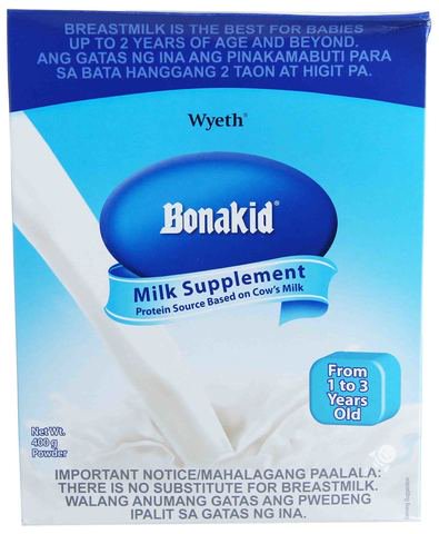 Bonakid Milk Supplement 1-3 Years Old 400 g