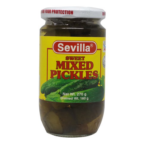Sevilla Sweet Mixed Pickles 270 g