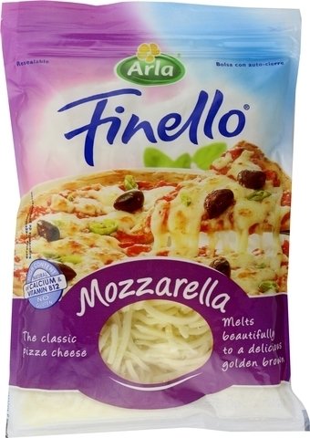 Arla Shredded Mozzarella 200 g