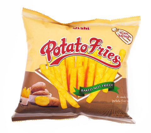 Potato Fries Plain Salted Snack 50 g