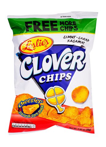 Clover Chips Cheesier Flavored Corn Snack 26 g