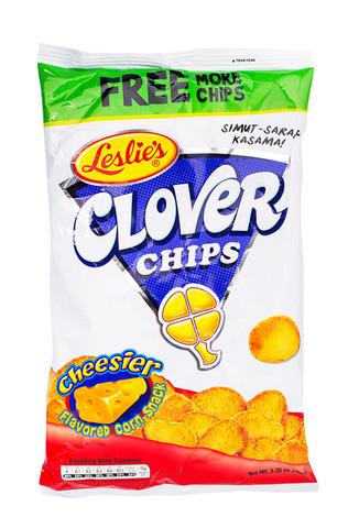 Clover Chips Cheesier Flavored Corn Snack 3.35 oz