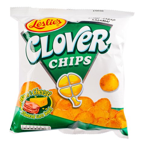 Clover Chips Ham &amp; Cheese Flavor 55 g