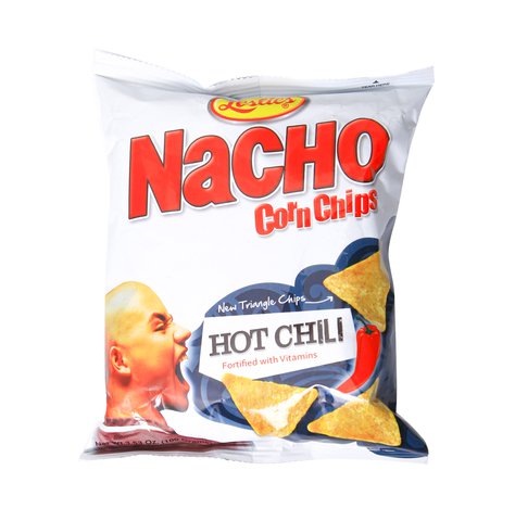 Nacho Corn Chips Hot Chili 100 g