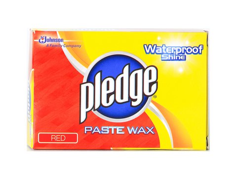 Pledge Paste Wax Red 90 g