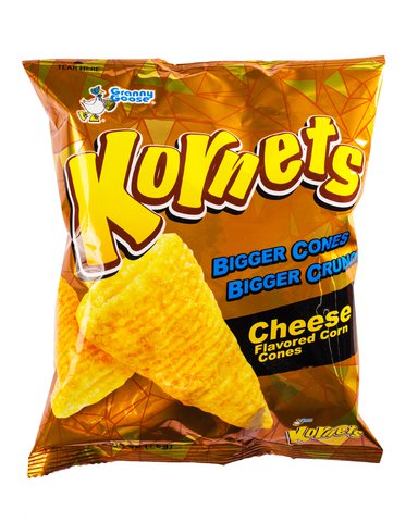 Kornets Cheese Flavored Corn Cones 75 g