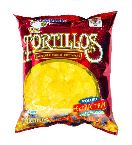 Tortillos Barbecue Flavored Corn Snacks 100 g