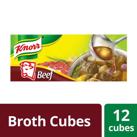 Knorr Beef Cubes 12 pcs /pack (10 g /cube)