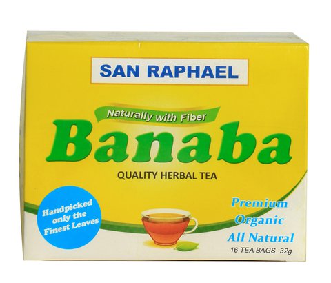 San Raphael Banaba Herbal Tea Premium (16 Tea Bags) 32 g