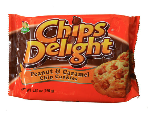 Chips Delight Peanut &amp; Caramel Chip Cookies 160 g