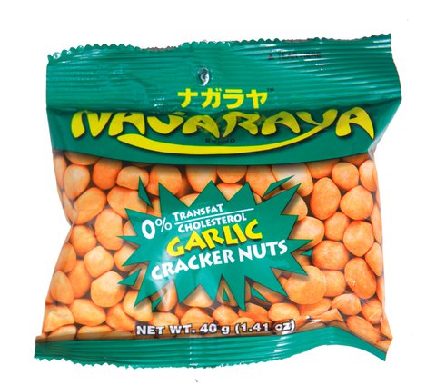 Nagaraya Cracker Nuts Garlic 40 g