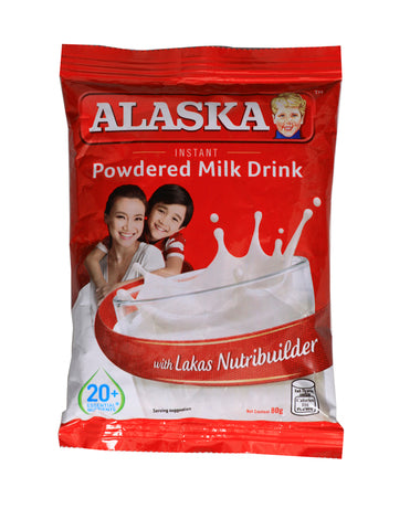 Alaska Powdered Milk Drink Plain 80 g