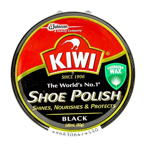 Kiwi Shoe Polish Black 100 ml
