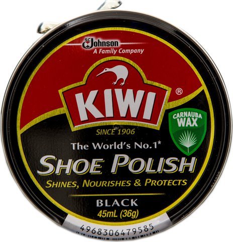 Kiwi Shoe Polish Black 45 ml