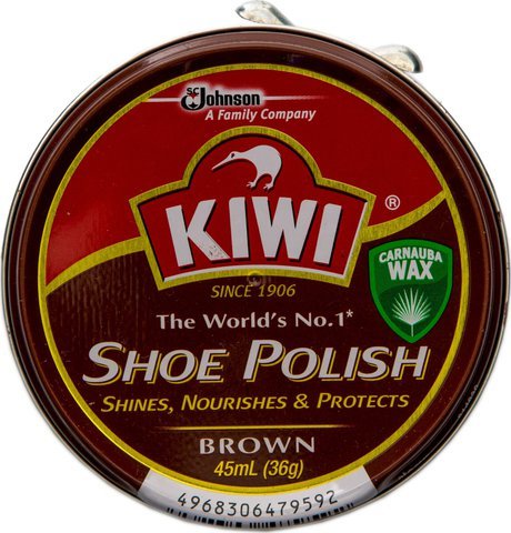 Kiwi Shoe Polish Brown 45 ml