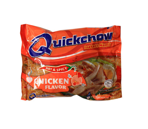 Quick Chow Instant Mami Hot &amp; Spicy Chicken 55 g