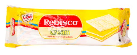 Rebisco Cream Filled Cracker Sandwich 30 g (10 pcs)