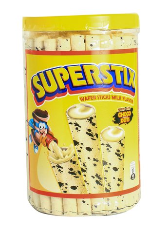 Superstix Wafer Sticks Milk with Choco Dots 335.5 g
