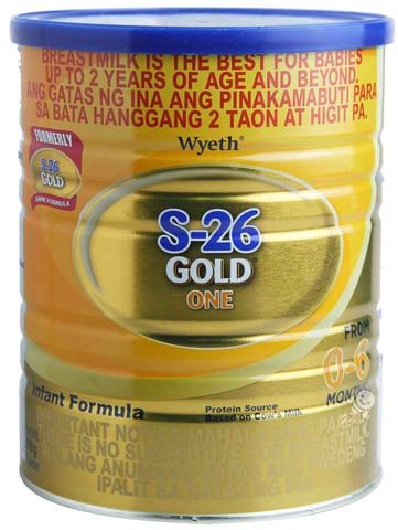 S-26 Gold 0-6 Months Infant Formula 900 g
