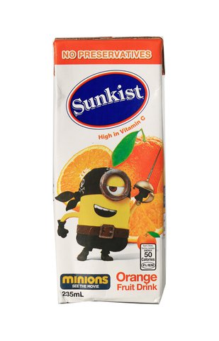 Sunskist Orange Juice 235 ml