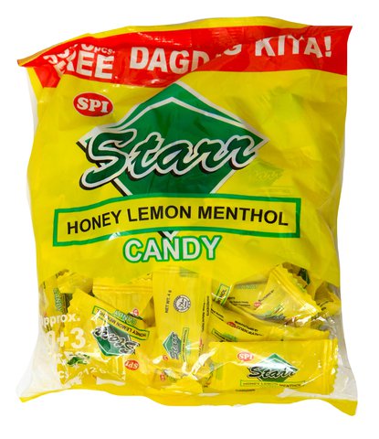 Starr Honey Lemon Candy Starr Honey Lemon Menthol 1 pack