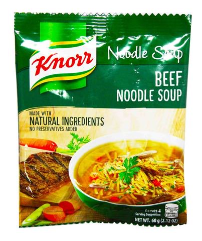 Knorr Noodle Soup - Beef 60 g
