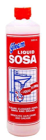 Gleam Liquid Sosa Liquid Plumber 500 ml