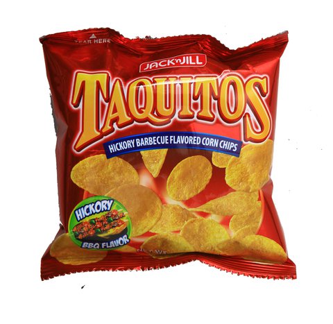 Taquitos Hickory Barbecue Corn Chips 27 g